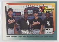 Stacy Jones, Bo Jackson, Gregg Olson, Frank Thomas