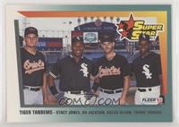 Stacy Jones, Bo Jackson, Gregg Olson, Frank Thomas