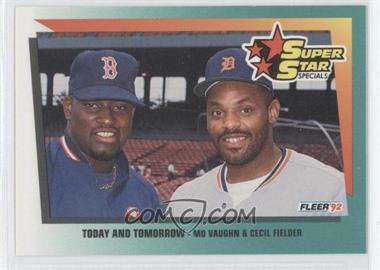 1992 Fleer - [Base] #705 - Mo Vaughn, Cecil Fielder