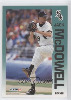 1992 Fleer - [Base] #89 - Jack McDowell