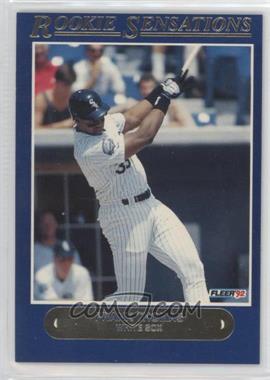 1992 Fleer - Rookie Sensations #1 - Frank Thomas