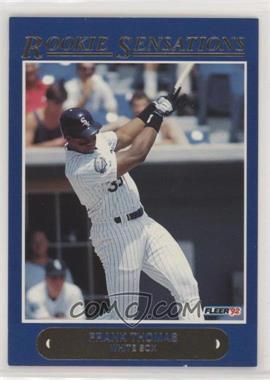 1992 Fleer - Rookie Sensations #1 - Frank Thomas