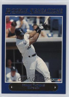 1992 Fleer - Rookie Sensations #1 - Frank Thomas