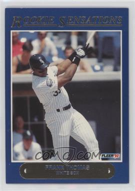 1992 Fleer - Rookie Sensations #1 - Frank Thomas