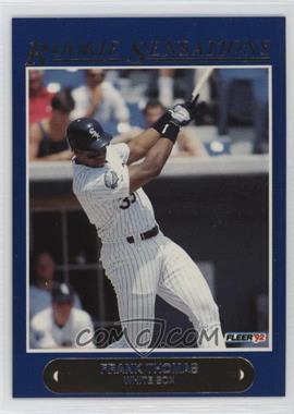 1992 Fleer - Rookie Sensations #1 - Frank Thomas