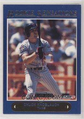 1992 Fleer - Rookie Sensations #10 - Chuck Knoblauch