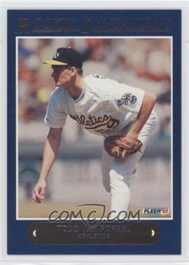 1992 Fleer - Rookie Sensations #2 - Todd Van Poppel