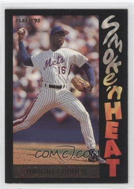 1992 Fleer - Smoke 'n Heat #8 - Dwight Gooden