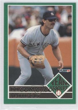 1992 Fleer - Team Leaders #1 - Don Mattingly