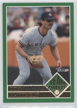 1992 Fleer - Team Leaders #1 - Don Mattingly