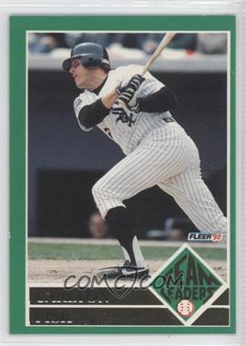 1992 Fleer - Team Leaders #4 - Carlton Fisk