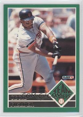 1992 Fleer - Team Leaders #6 - Cecil Fielder