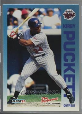 1992 Fleer 7 Eleven/Citgo The Performer Collection - Gas Station Issue [Base] #11 - Kirby Puckett [Noted]