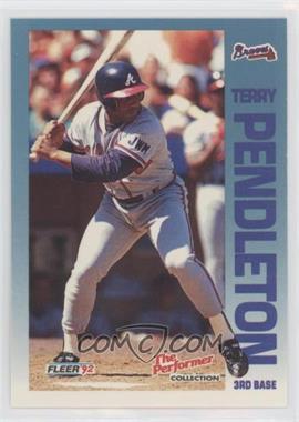 1992 Fleer 7 Eleven/Citgo The Performer Collection - Gas Station Issue [Base] #15 - Terry Pendleton