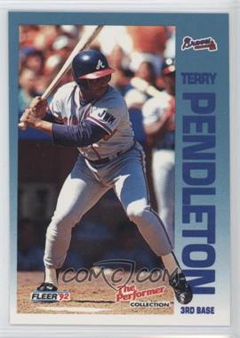1992 Fleer 7 Eleven/Citgo The Performer Collection - Gas Station Issue [Base] #15 - Terry Pendleton