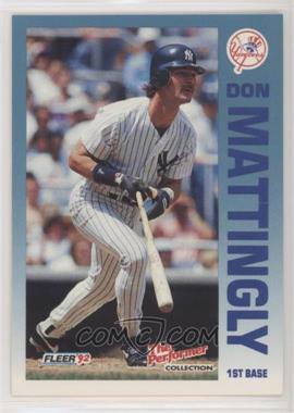 1992 Fleer 7 Eleven/Citgo The Performer Collection - Gas Station Issue [Base] #16 - Don Mattingly