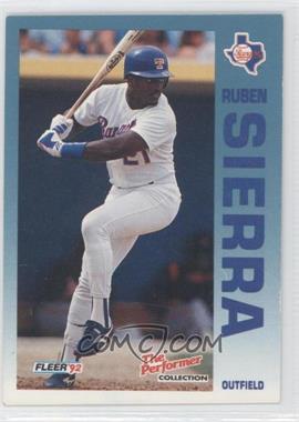 1992 Fleer 7 Eleven/Citgo The Performer Collection - Gas Station Issue [Base] #18 - Ruben Sierra