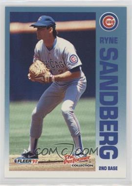 1992 Fleer 7 Eleven/Citgo The Performer Collection - Gas Station Issue [Base] #3 - Ryne Sandberg