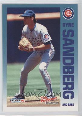 1992 Fleer 7 Eleven/Citgo The Performer Collection - Gas Station Issue [Base] #3 - Ryne Sandberg