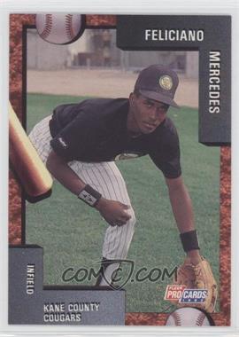 1992 Fleer ProCards Minor League - [Base] #101 - Feliciano Mercedes
