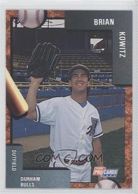1992 Fleer ProCards Minor League - [Base] #1114 - Brian Kowitz