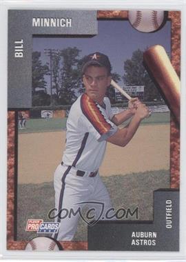 1992 Fleer ProCards Minor League - [Base] #1366 - Bill Minnich