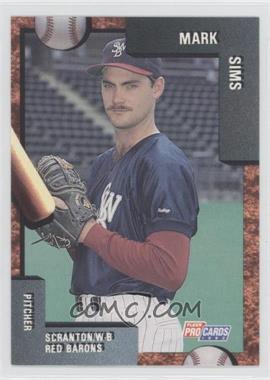 1992 Fleer ProCards Minor League - [Base] #2446 - Mark Sims