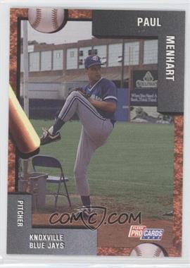 1992 Fleer ProCards Minor League - [Base] #2987 - Paul Menhart