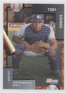 1992 Fleer ProCards Minor League - [Base] #958 - Tony Kounas
