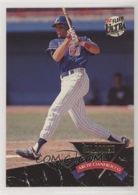 1992 Fleer Ultra - All-Rookie Team #4 - Archi Cianfrocco