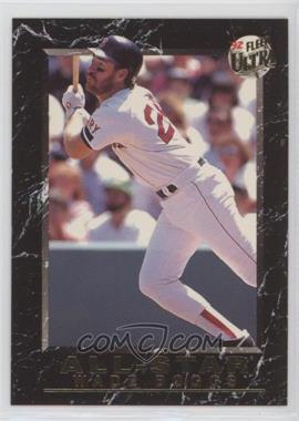 1992 Fleer Ultra - All-Stars #4 - Wade Boggs