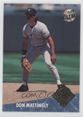 1992 Fleer Ultra - Award Winner #19 - Don Mattingly