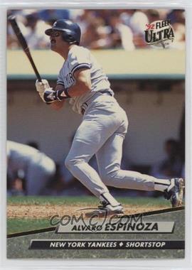 1992 Fleer Ultra - [Base] #100 - Alvaro Espinoza