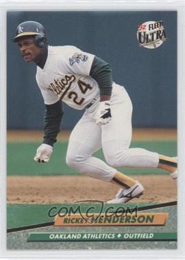 1992 Fleer Ultra - [Base] #114 - Rickey Henderson