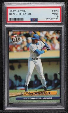 1992 Fleer Ultra - [Base] #123 - Ken Griffey Jr. [PSA 9 MINT]