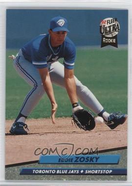 1992 Fleer Ultra - [Base] #156 - Eddie Zosky