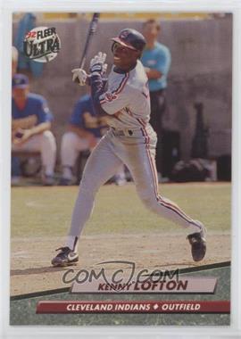 1992 Fleer Ultra - [Base] #350 - Kenny Lofton