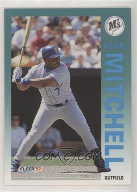 1992 Fleer Update - [Base] #U-56 - Kevin Mitchell