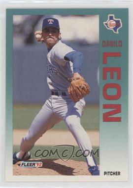 1992 Fleer Update - [Base] #U-61 - Danilo Leon