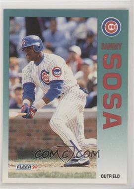 1992 Fleer Update - [Base] #U-77 - Sammy Sosa