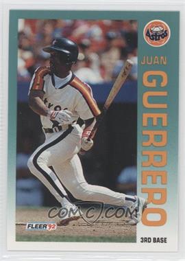 1992 Fleer Update - [Base] #U-85 - Juan Guerrero