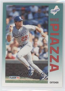 1992 Fleer Update - [Base] #U-92 - Mike Piazza