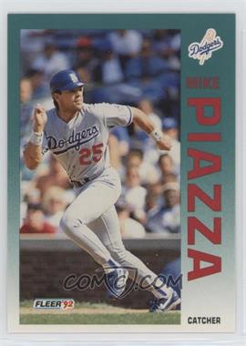 1992 Fleer Update - [Base] #U-92 - Mike Piazza