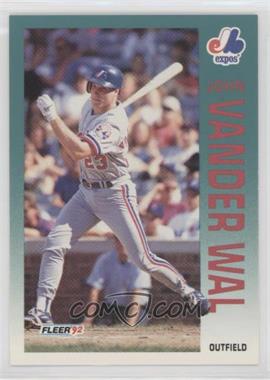 1992 Fleer Update - [Base] #U-99 - John Vander Wal