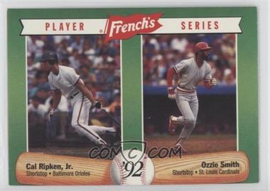 1992 French's Mustard Player Series - Food Issue [Base] #13 - Cal Ripken Jr., Ozzie Smith