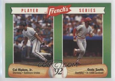 1992 French's Mustard Player Series - Food Issue [Base] #13 - Cal Ripken Jr., Ozzie Smith