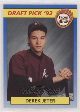 1992 Front Row Draft Picks - [Base] #55 - Derek Jeter