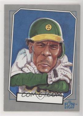 1992 Fun Stuff Baseball Enquirer - [Base] #34 - Rickey Henderson