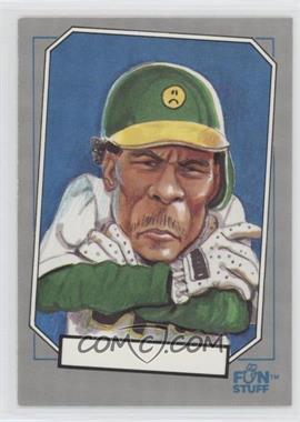 1992 Fun Stuff Baseball Enquirer - [Base] #34 - Rickey Henderson [Noted]