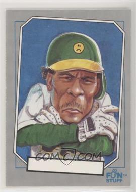 1992 Fun Stuff Baseball Enquirer - [Base] #34 - Rickey Henderson